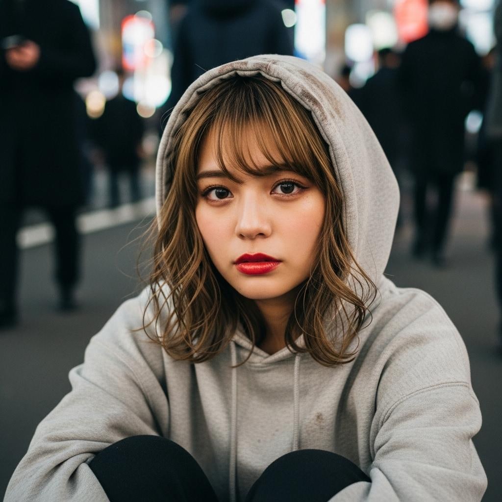 雑踏の中で、、、