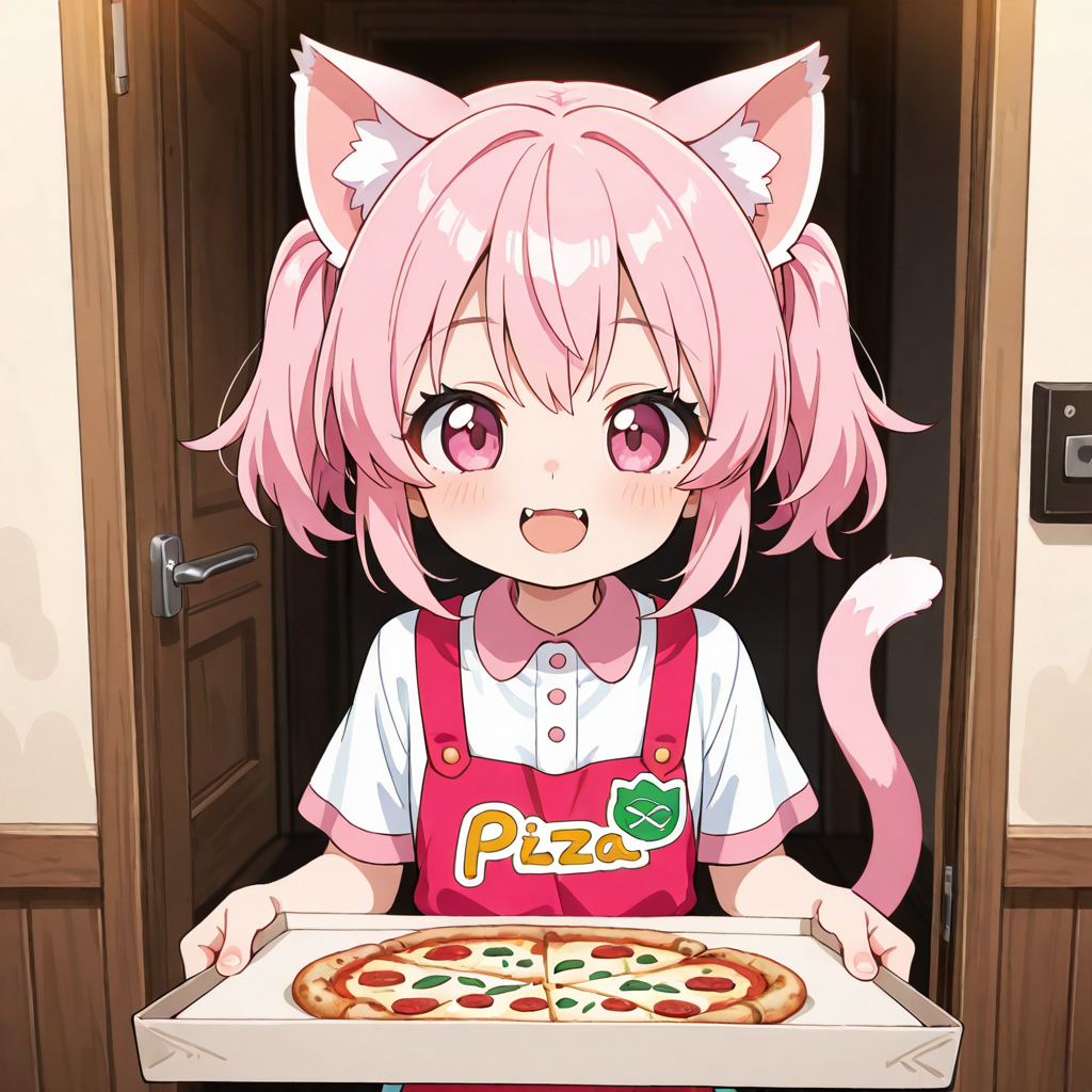 おはにゃんにゃ～ん♡【今日は宅配ピザの日】
