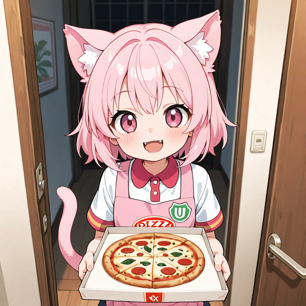 おはにゃんにゃ～ん♡【今日は宅配ピザの日】