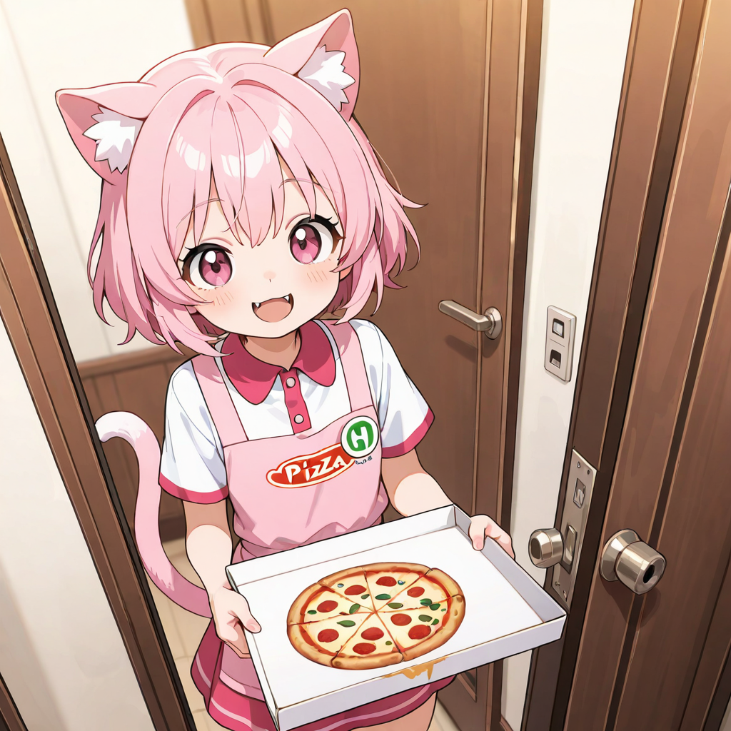 おはにゃんにゃ～ん♡【今日は宅配ピザの日】
