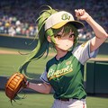 野球に参加です♪ 3枚目