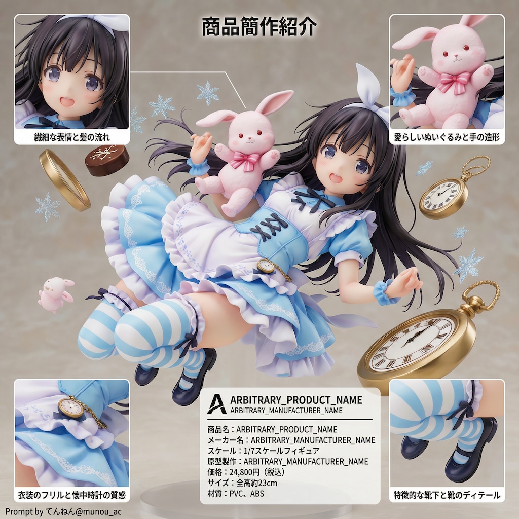 うちの子フィギュア化(ver.アリス＆ロリ)