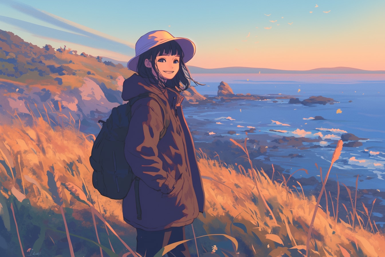 旅する少女43 | の人気AIイラスト・グラビア