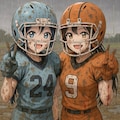 🏈泥まみれの女子アメフト 147 6枚目