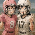 🏈泥まみれの女子アメフト 147 7枚目