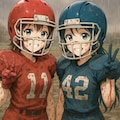 🏈泥まみれの女子アメフト 147 2枚目