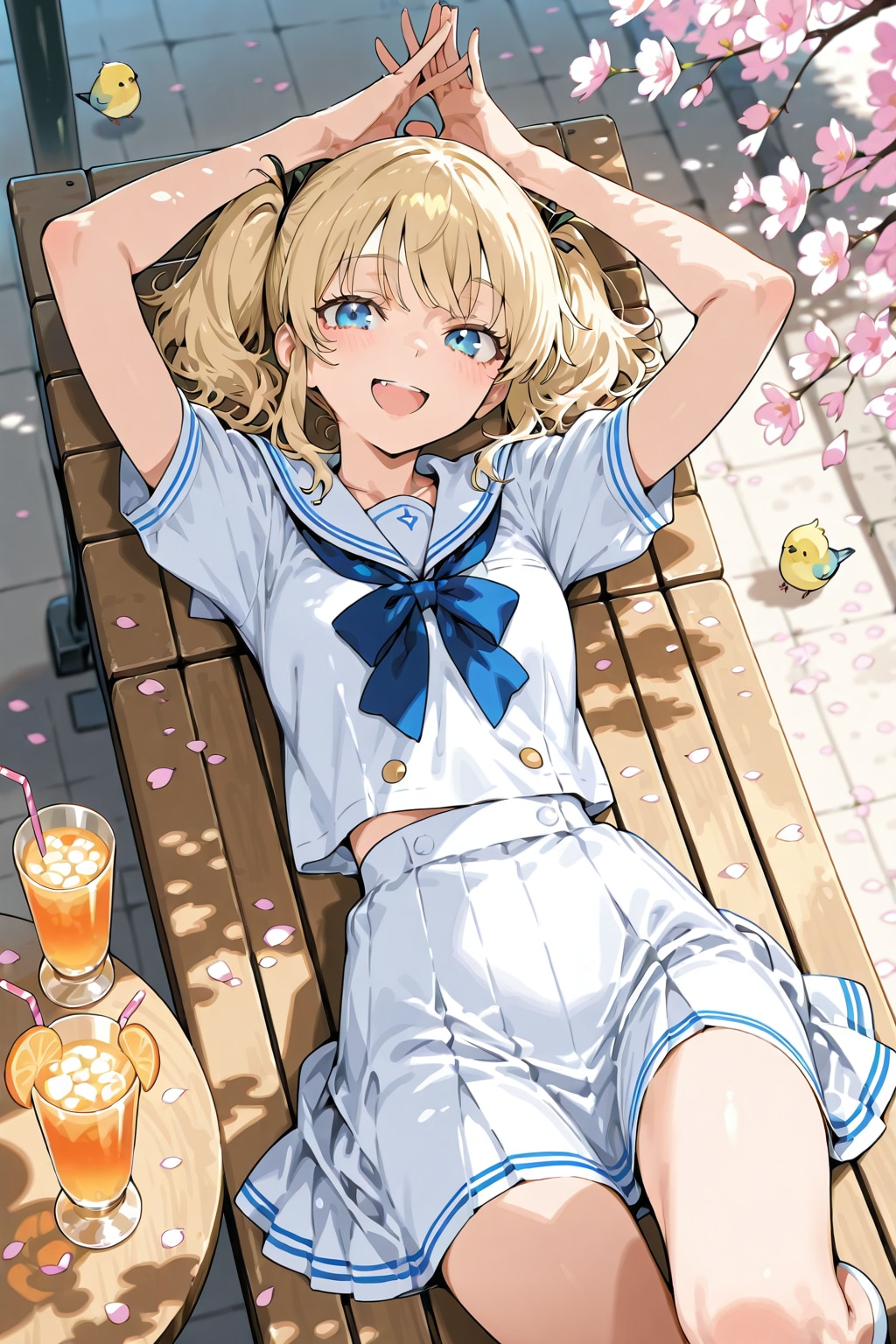 入学式をサボるJK✨