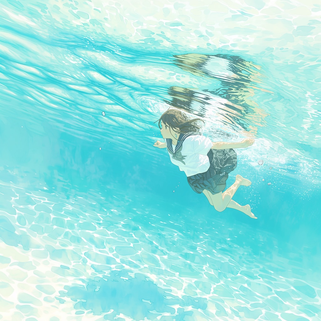 水の中
