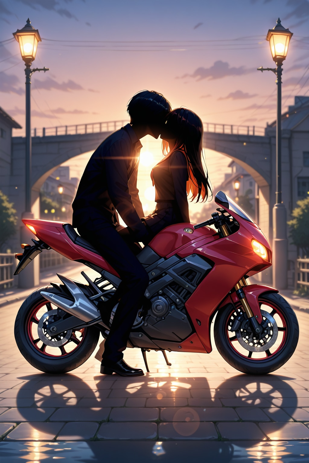 夕景 | の人気AIイラスト・グラビア