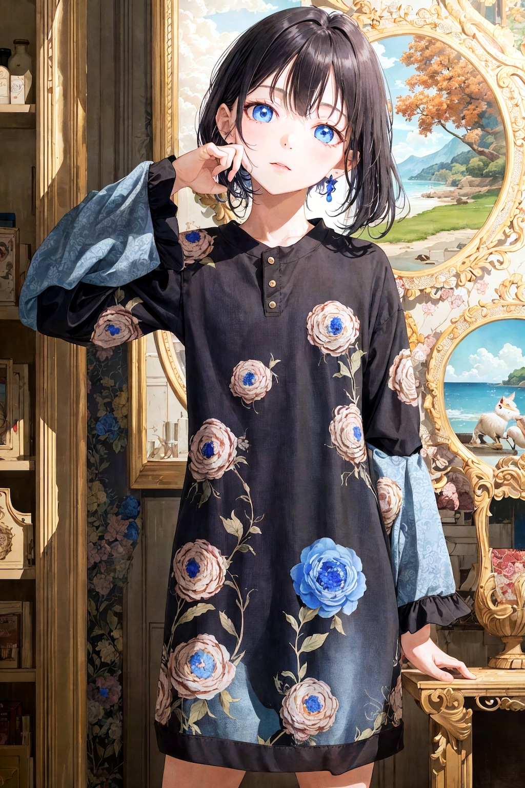 秘めた青い情熱