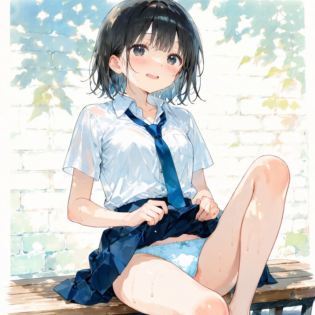 おパンツ・気温35.5℃