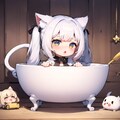テスト生成で失敗した猫耳ツインテールの女の子 2枚目