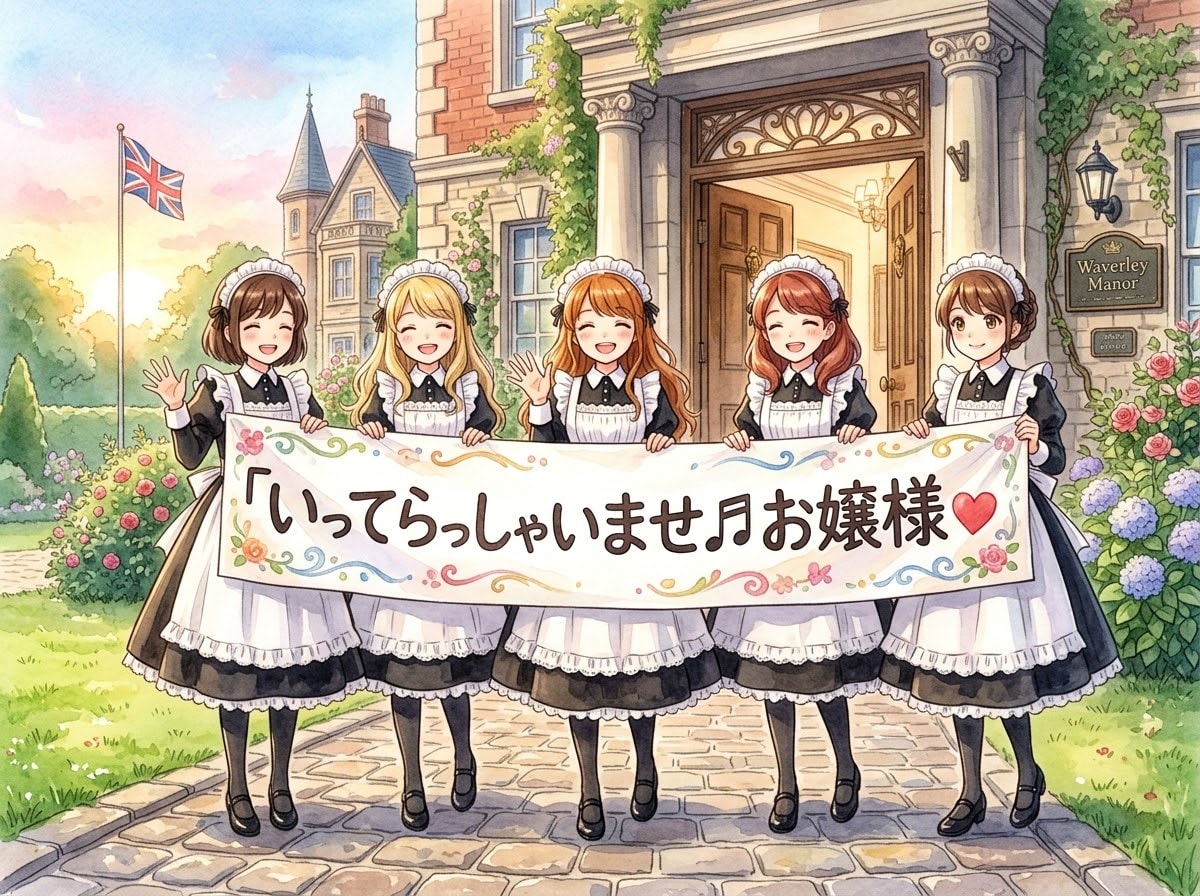 いってらっしゃいませ♬お嬢様❤️ | の人気AIイラスト・グラビア