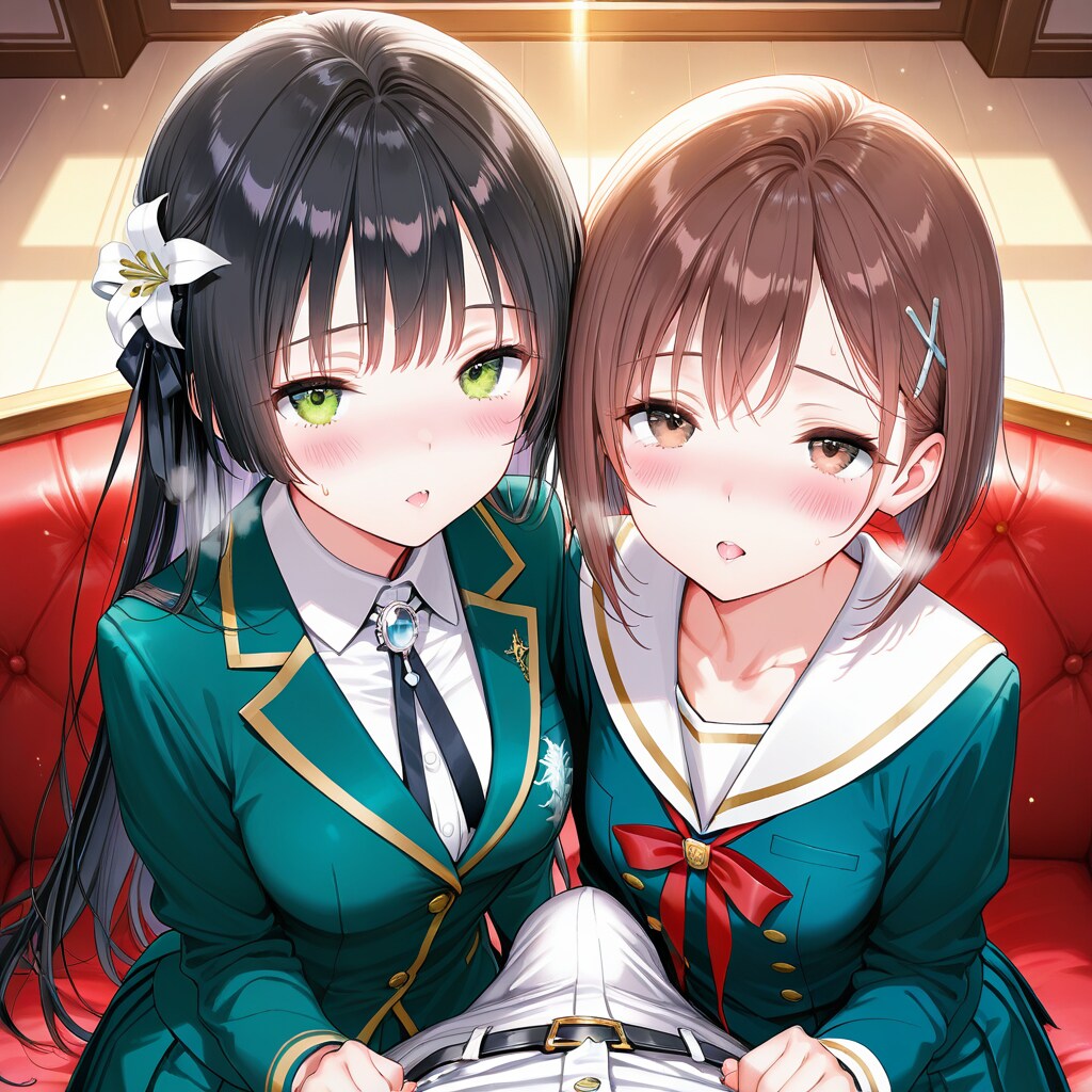理事長室で催眠術を掛けられる女の子たち（3）