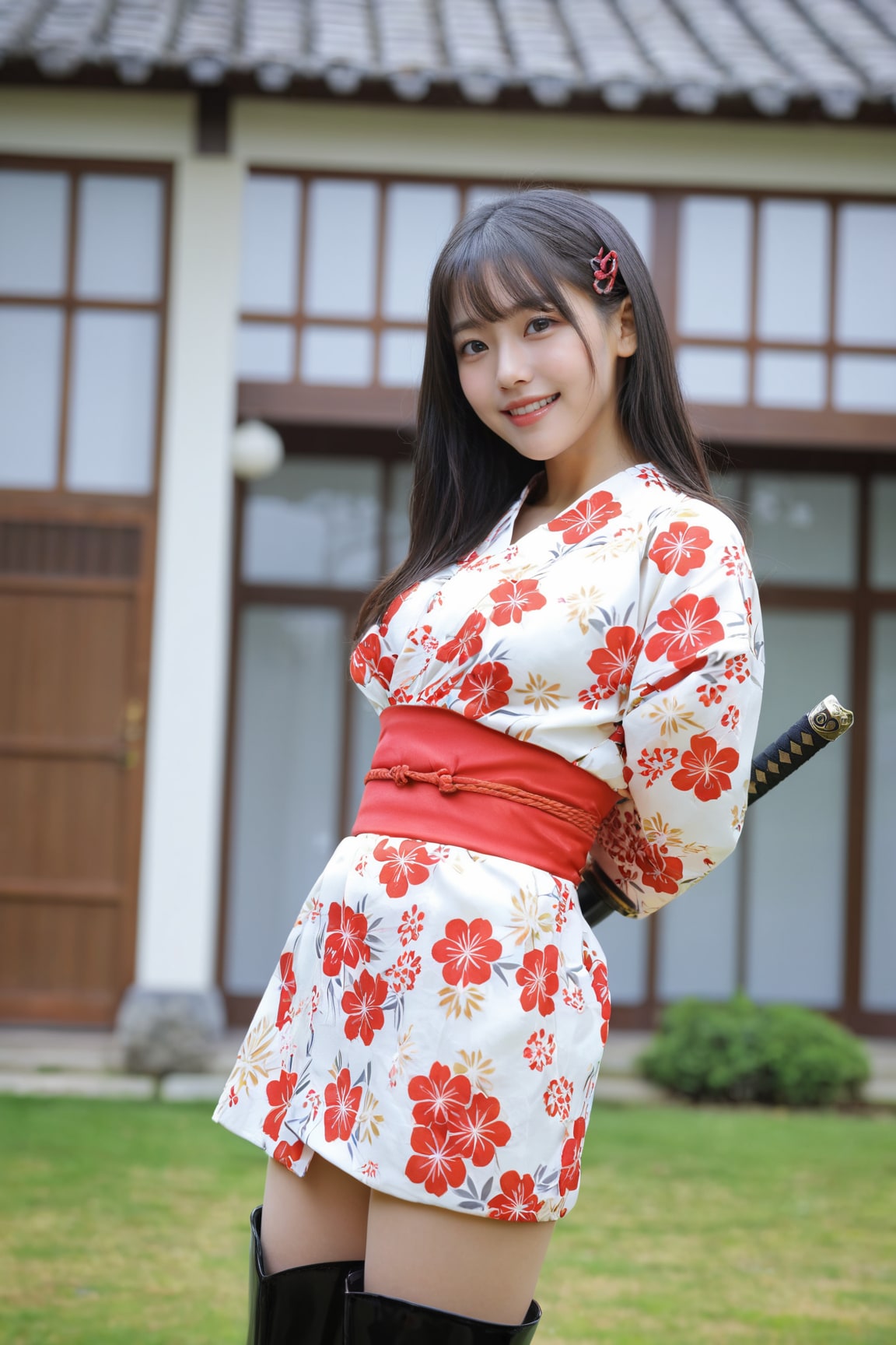 Kimono and Katana