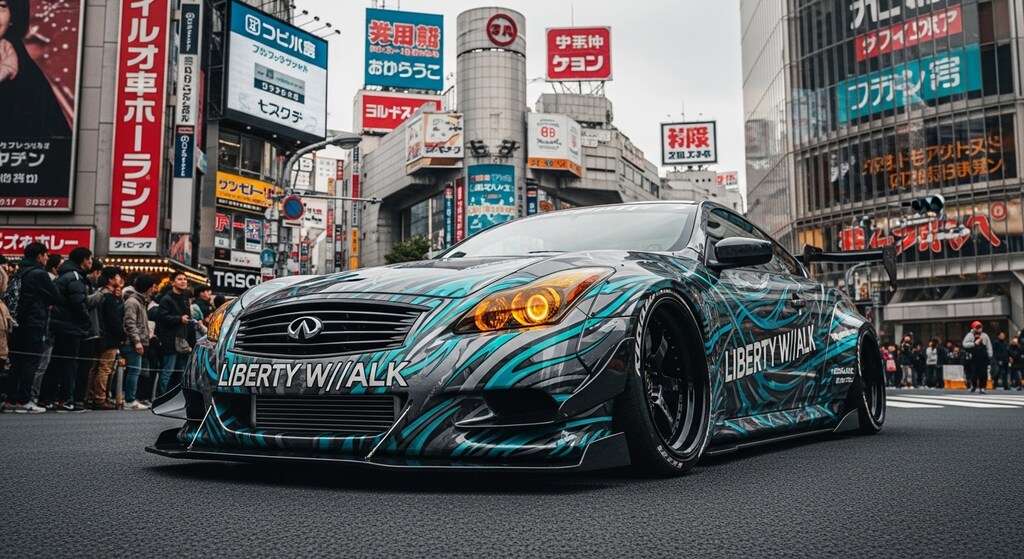 リバティーウォークインフィニティクーペ