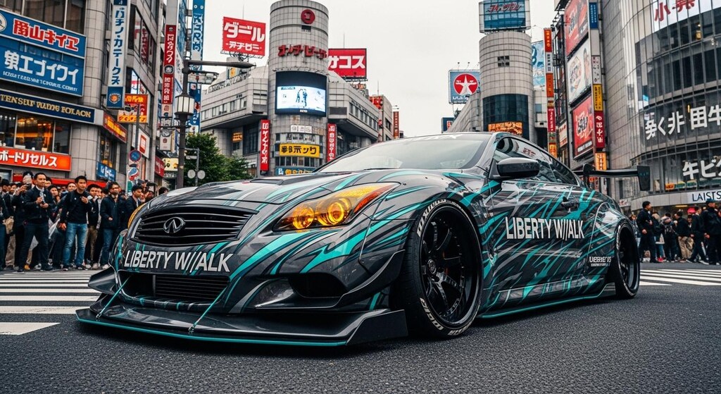 リバティーウォークインフィニティクーペ