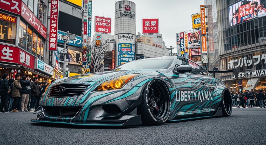 リバティーウォークインフィニティクーペ