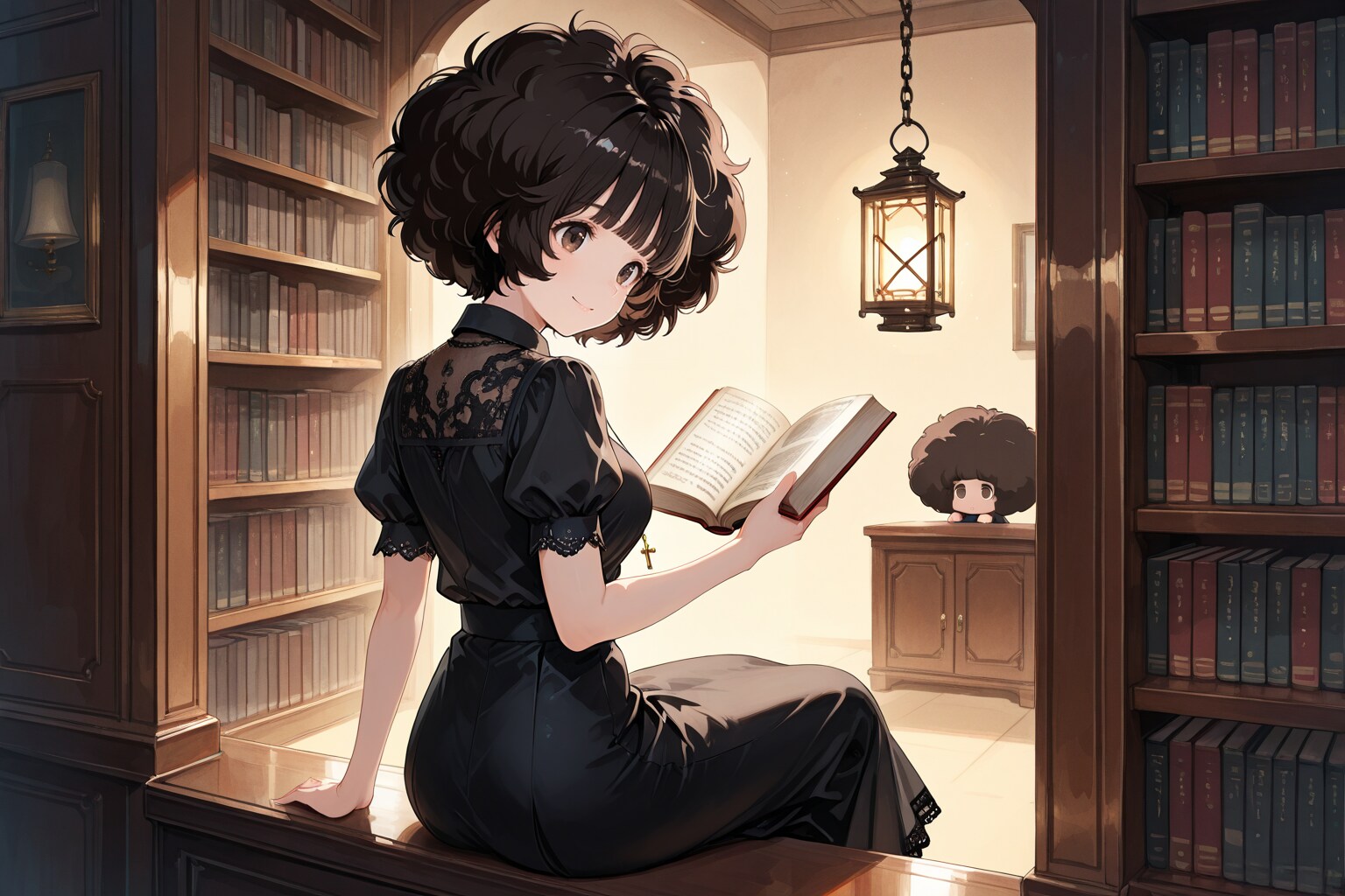 可愛い本を読む | の人気AIイラスト・グラビア