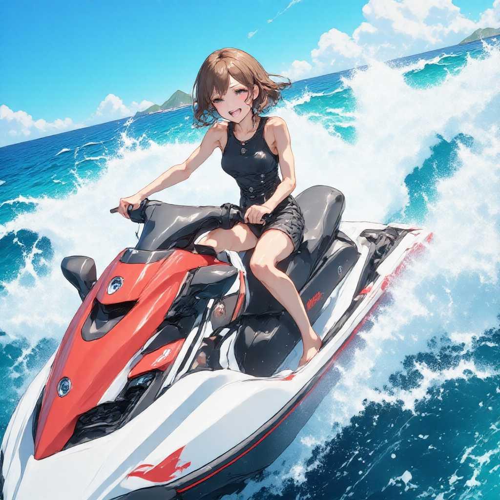 水上バイクの日 | の人気AIイラスト・グラビア