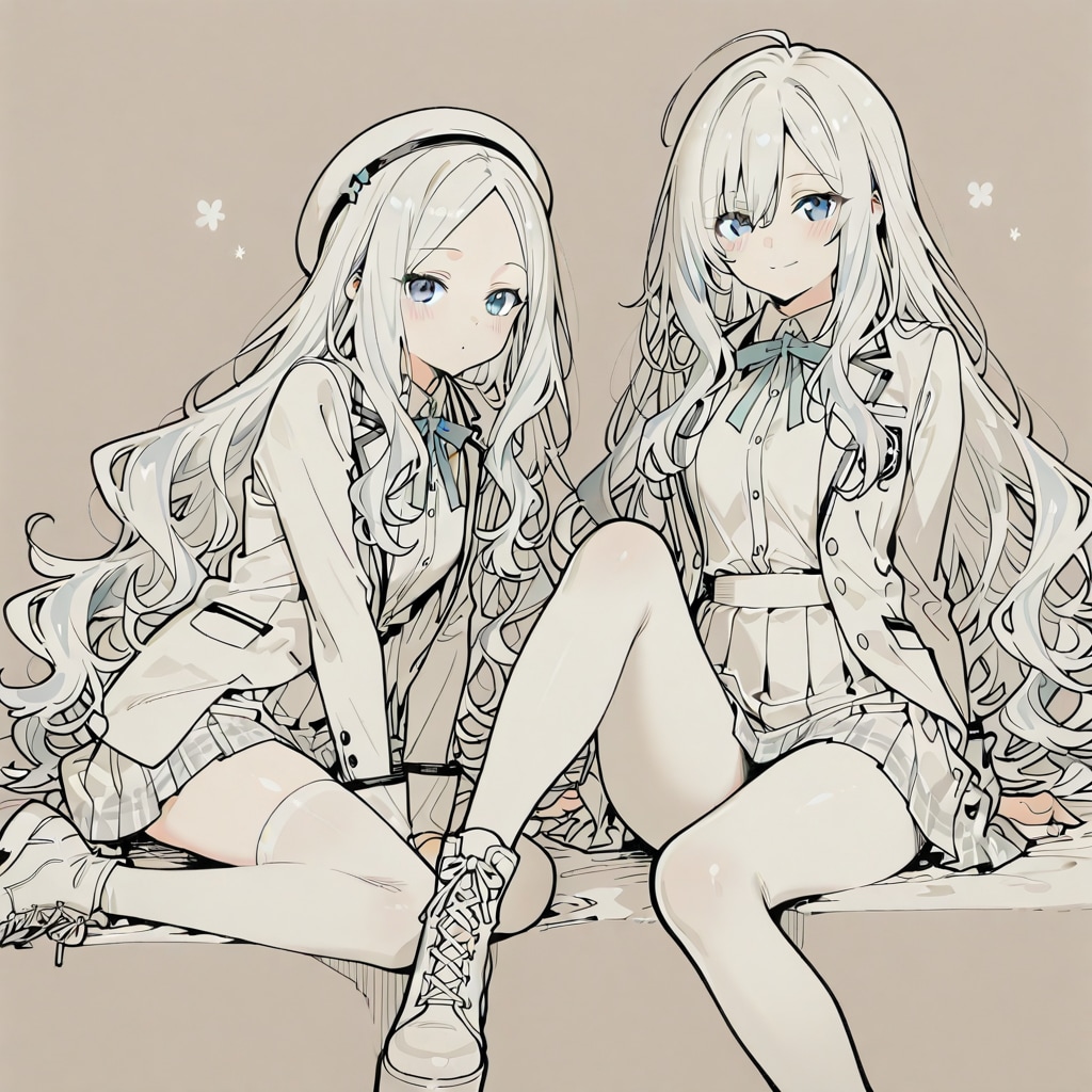 かわいい妹たち | の人気AIイラスト・グラビア