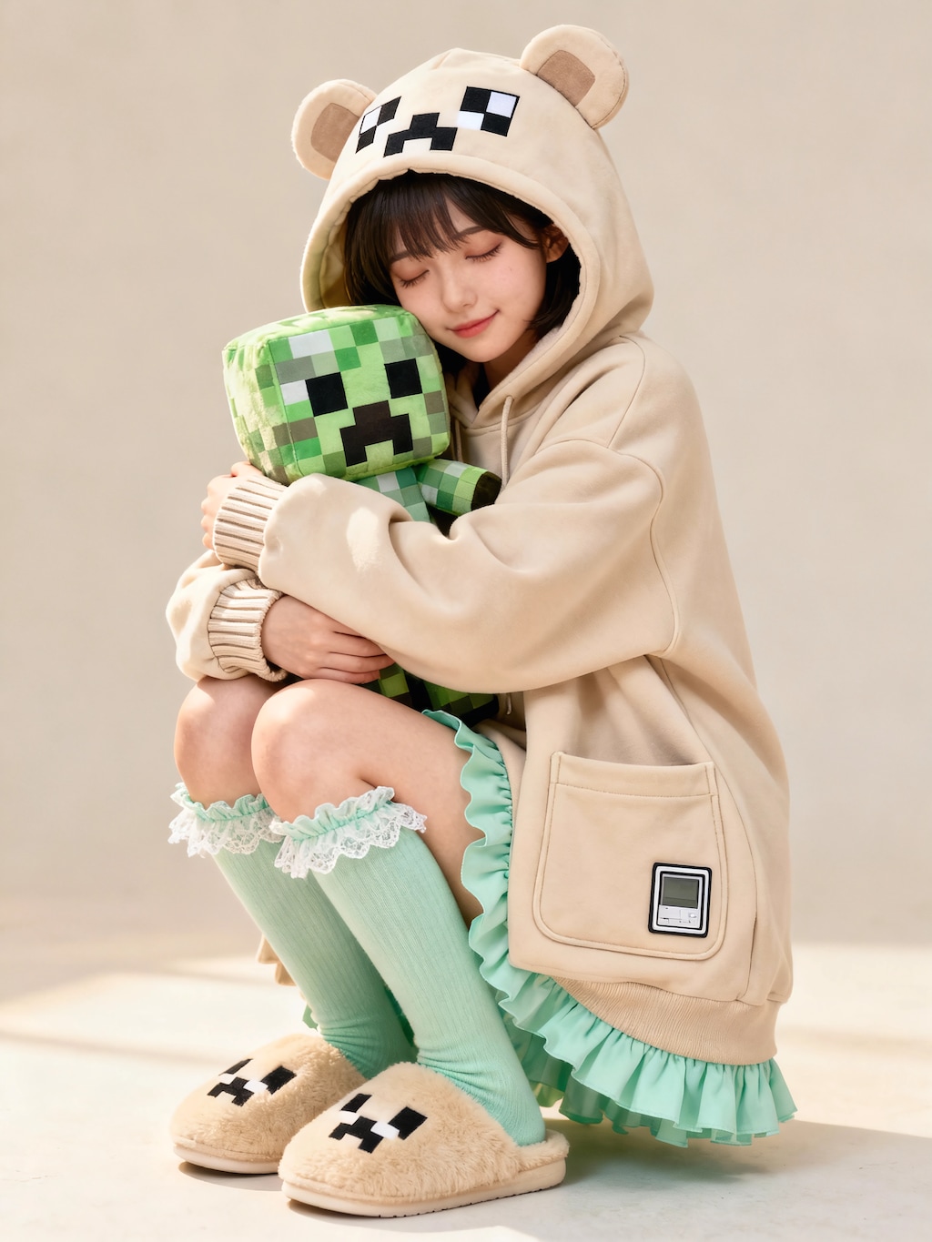 Creeper girl @Seedream4.0