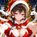 クリスマス蛇のお姉さん 6枚目