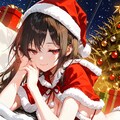 クリスマス蛇のお姉さん 4枚目
