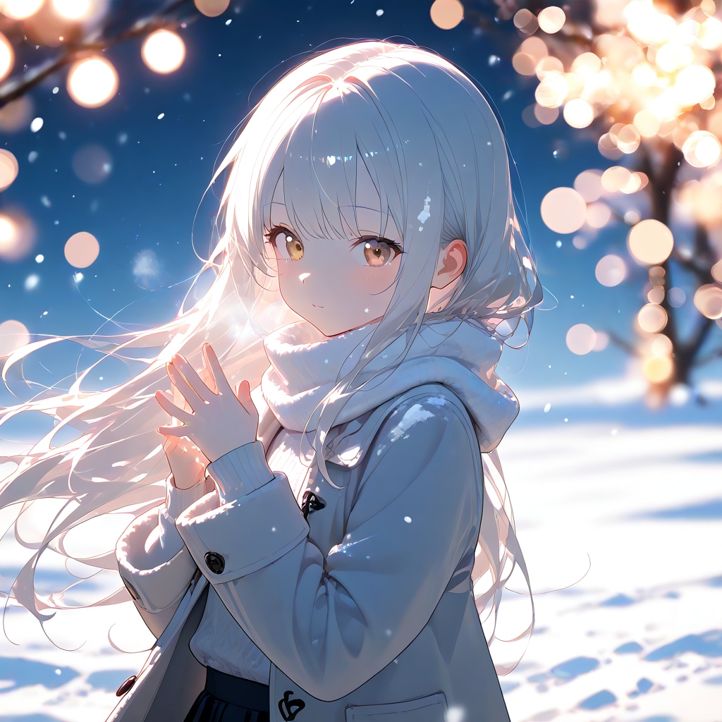 White Crystal / 白に包まれる瞬間