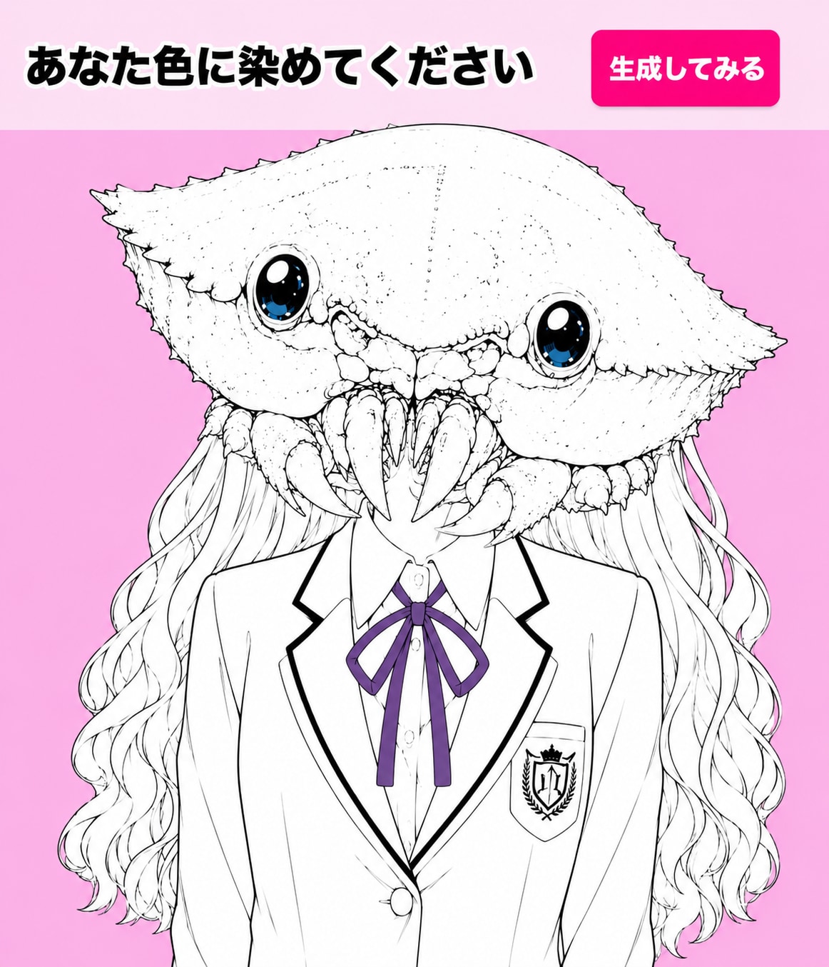 🦀カニの色にしか、  染められない‥‥