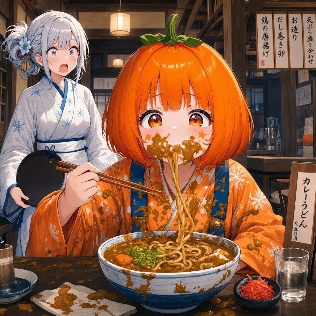 ちちぷいことわざ、お馬鹿にカレーうどん