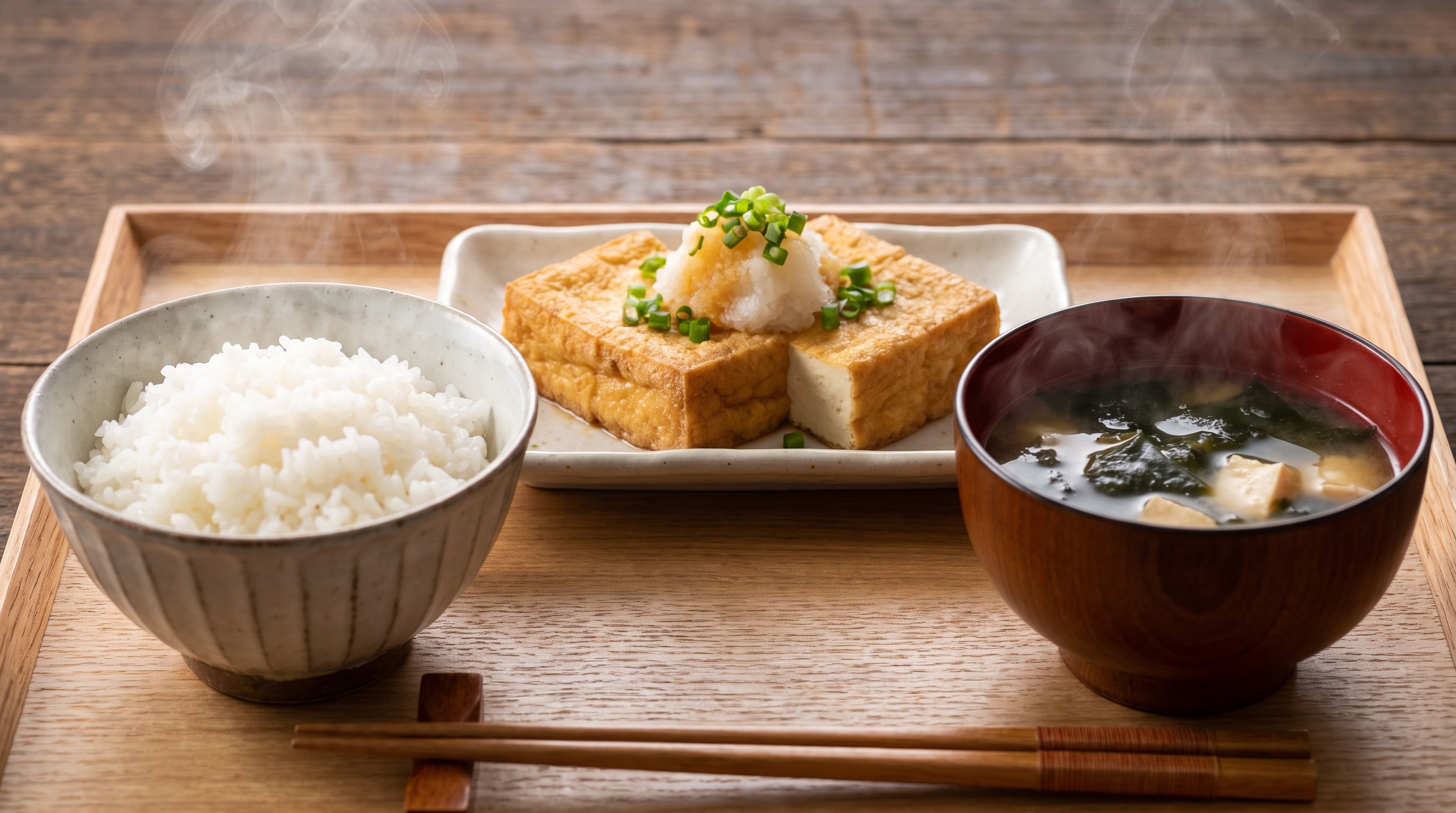 摩訶不思議食堂の厚揚げ膳 | の人気AIイラスト・グラビア