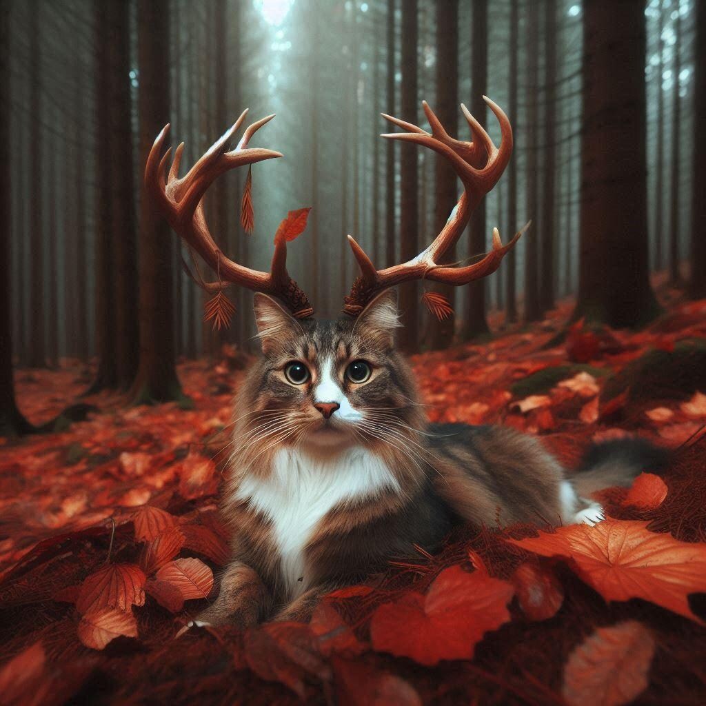 森の長になった猫