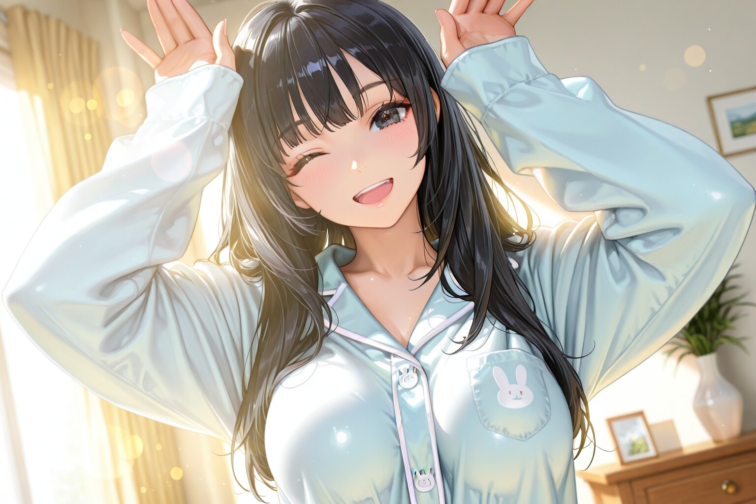 「おはうさ♡」