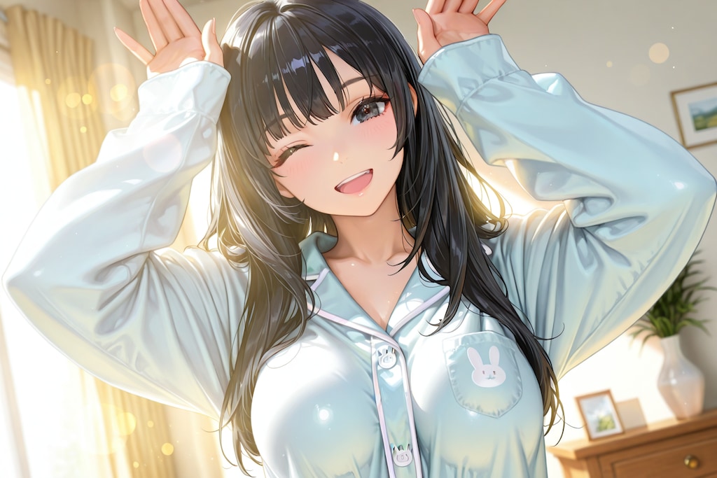 「おはうさ♡」