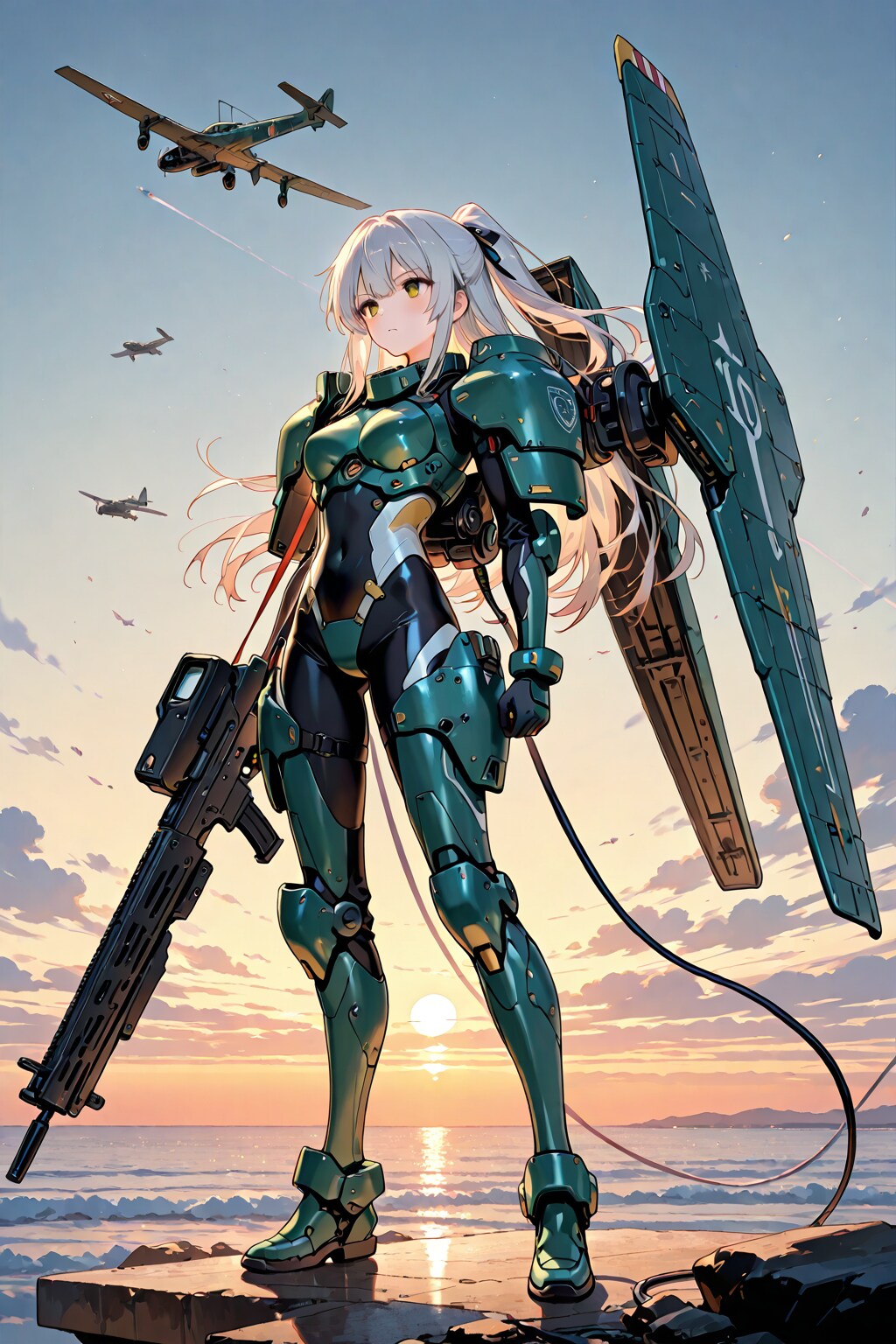 メカ娘 | の人気AIイラスト・グラビア