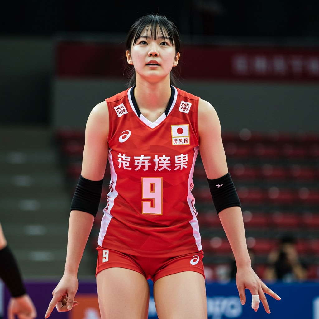 深夜のレシーブ習作