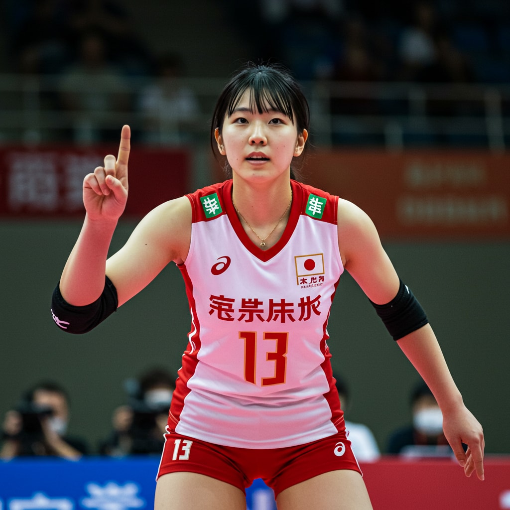 深夜のレシーブ習作