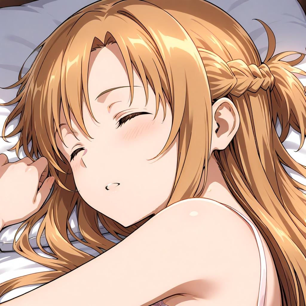 アスナの寝顔