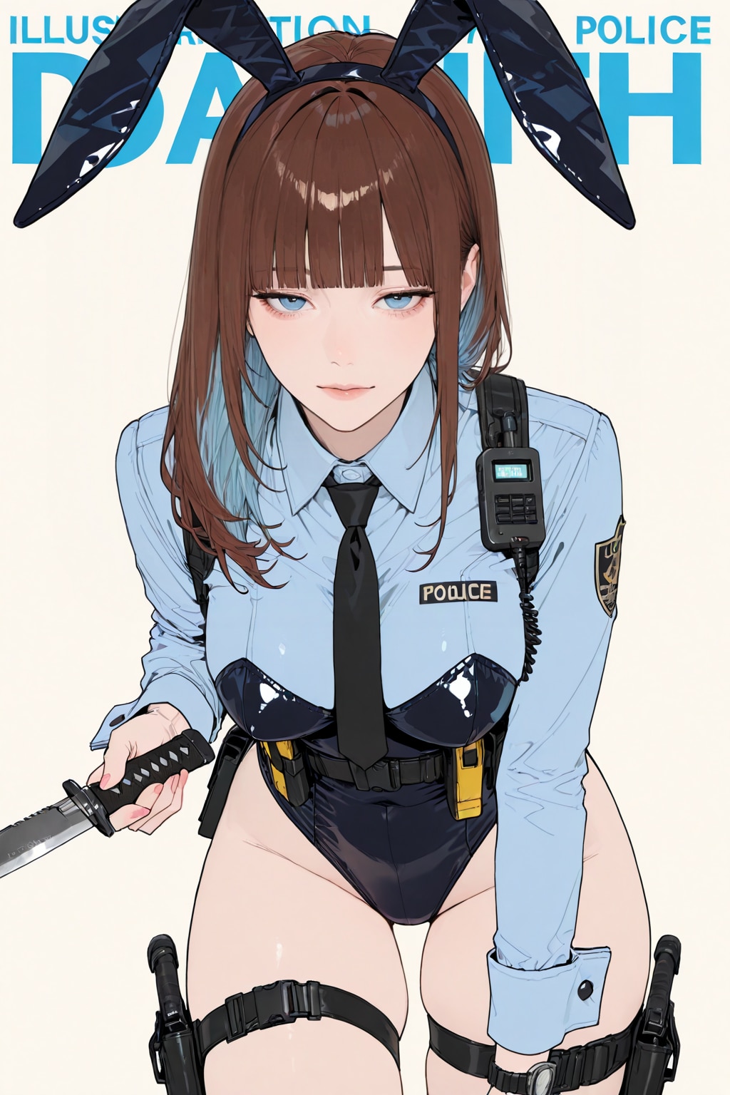 バニー婦警