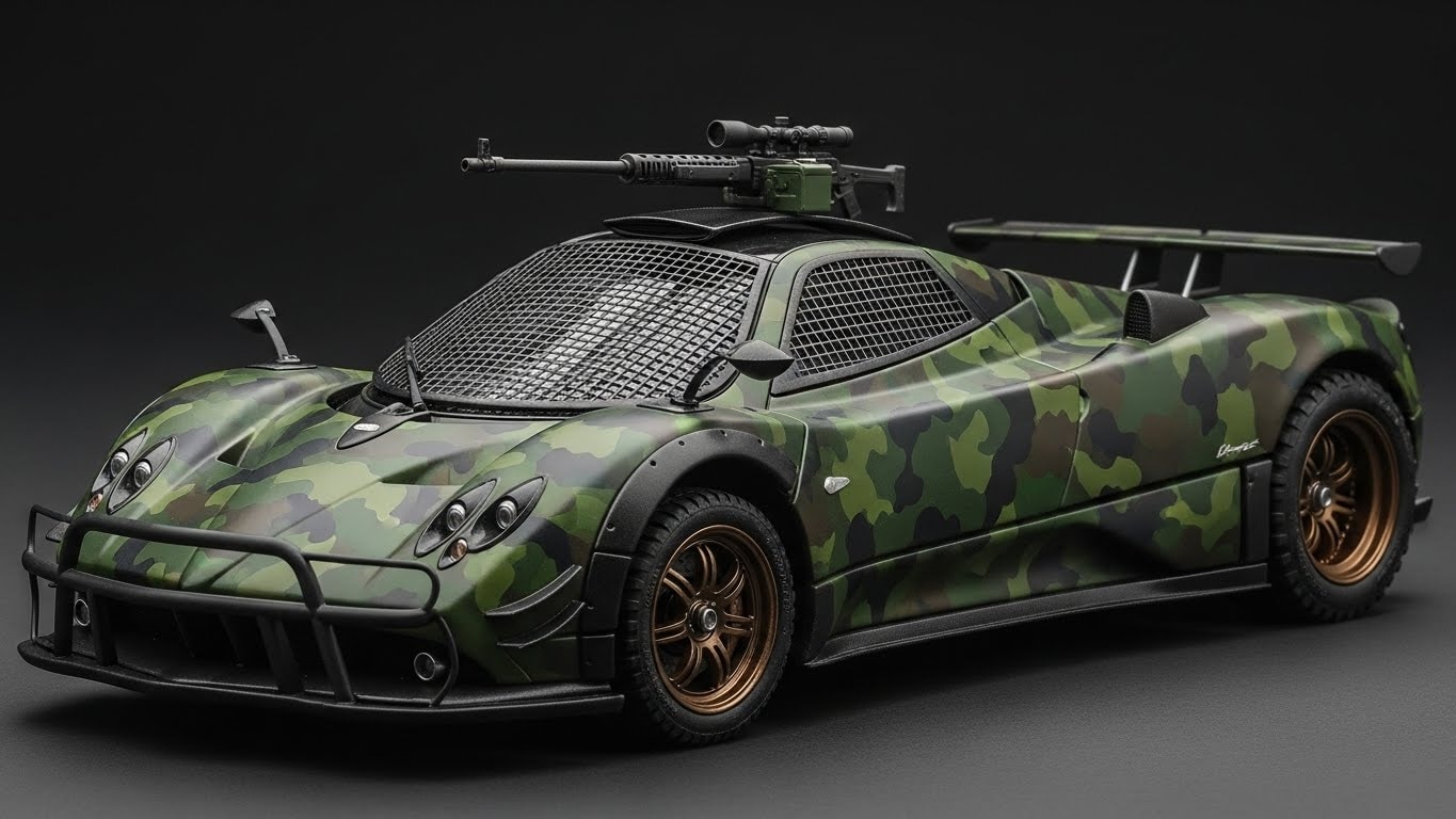 パガーニゾンダ軍用車 | の人気AIイラスト・グラビア