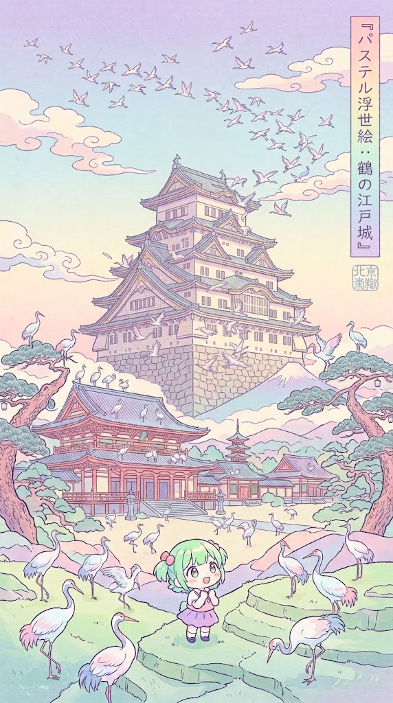 鶴の江戸城ほか | の人気AIイラスト・グラビア