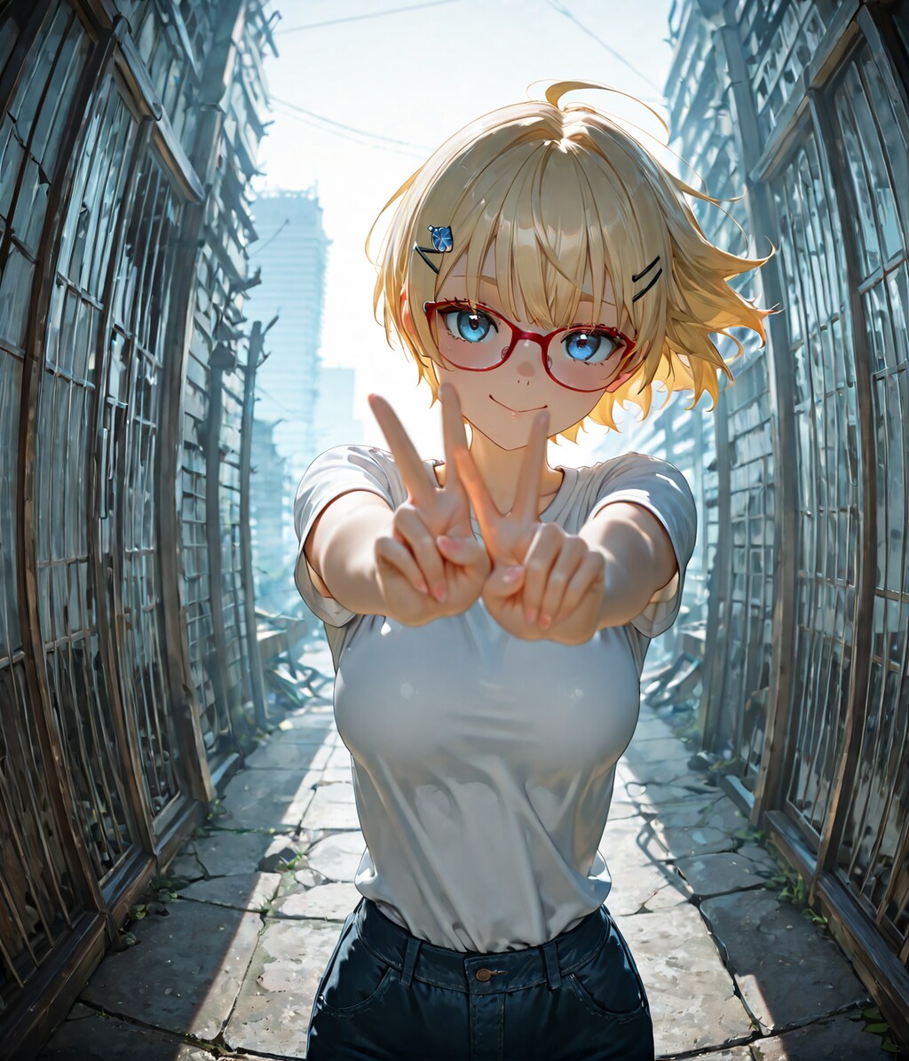 「終末世界・・・でも頑張る！」