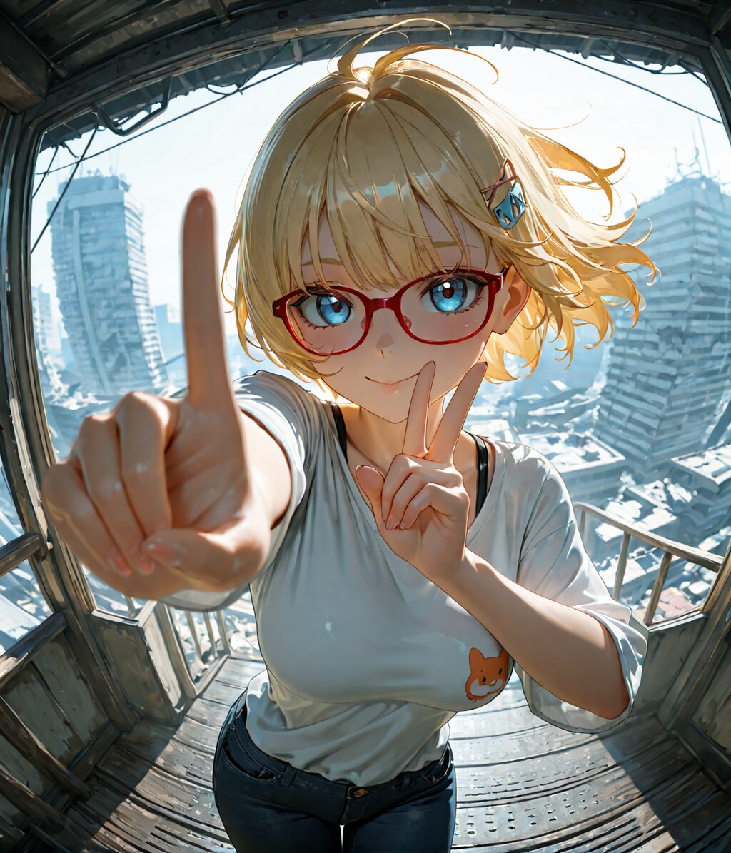 「終末世界・・・でも頑張る！」