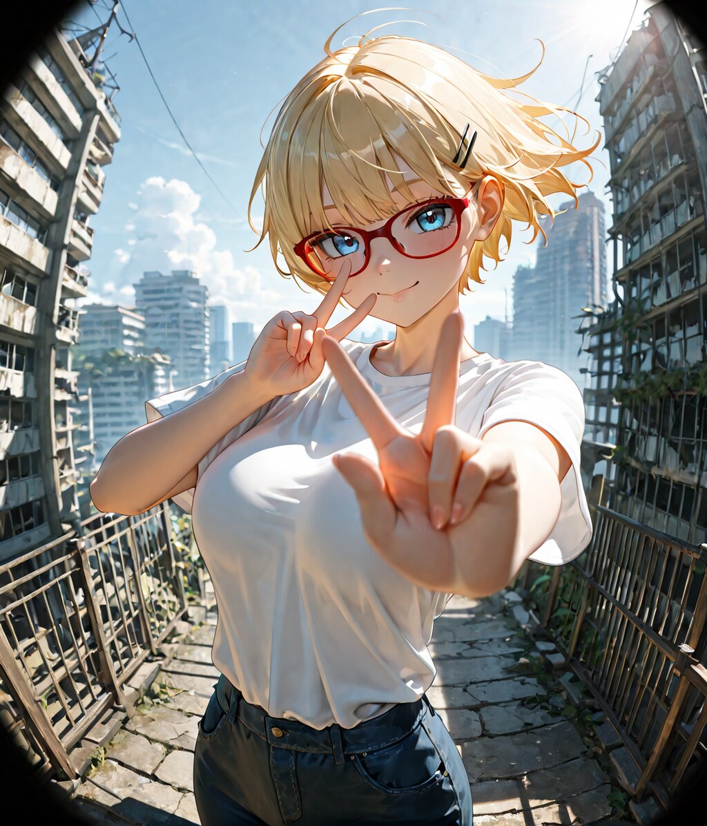 「終末世界・・・でも頑張る！」