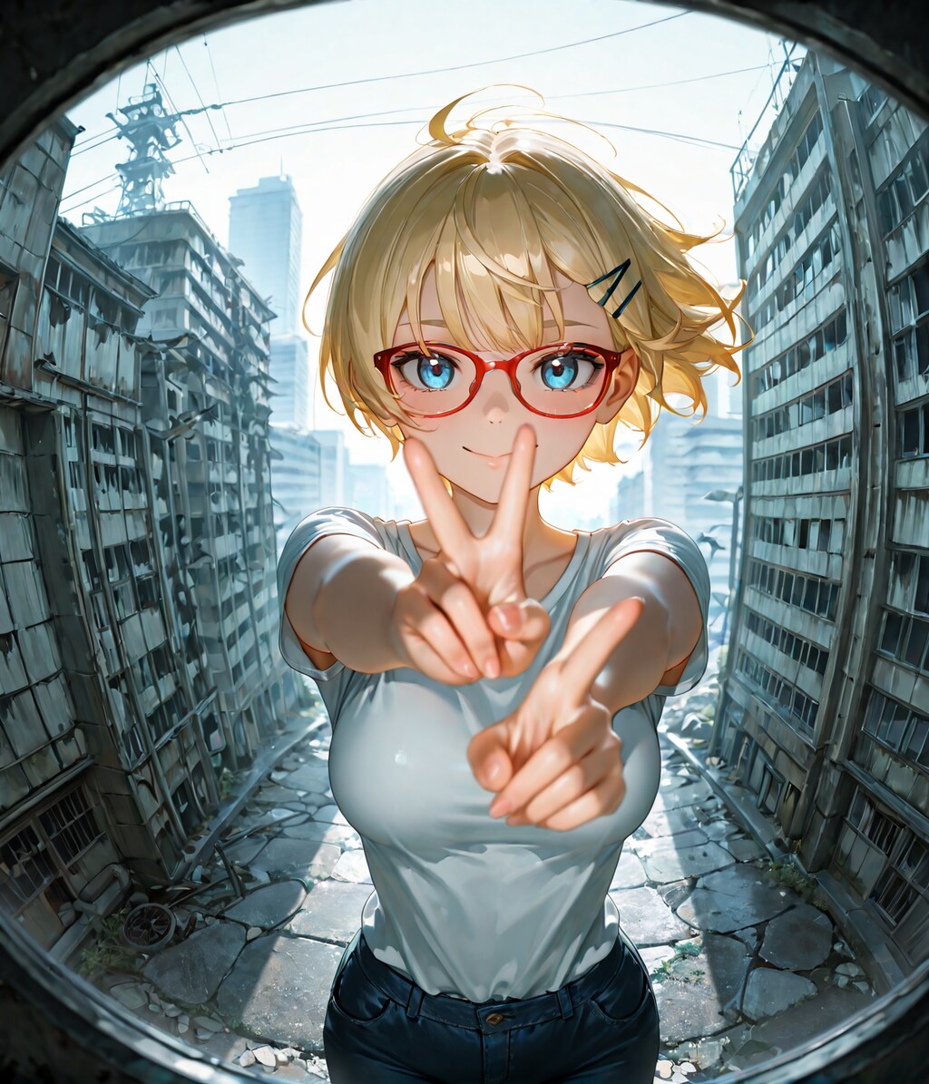 「終末世界・・・でも頑張る！」