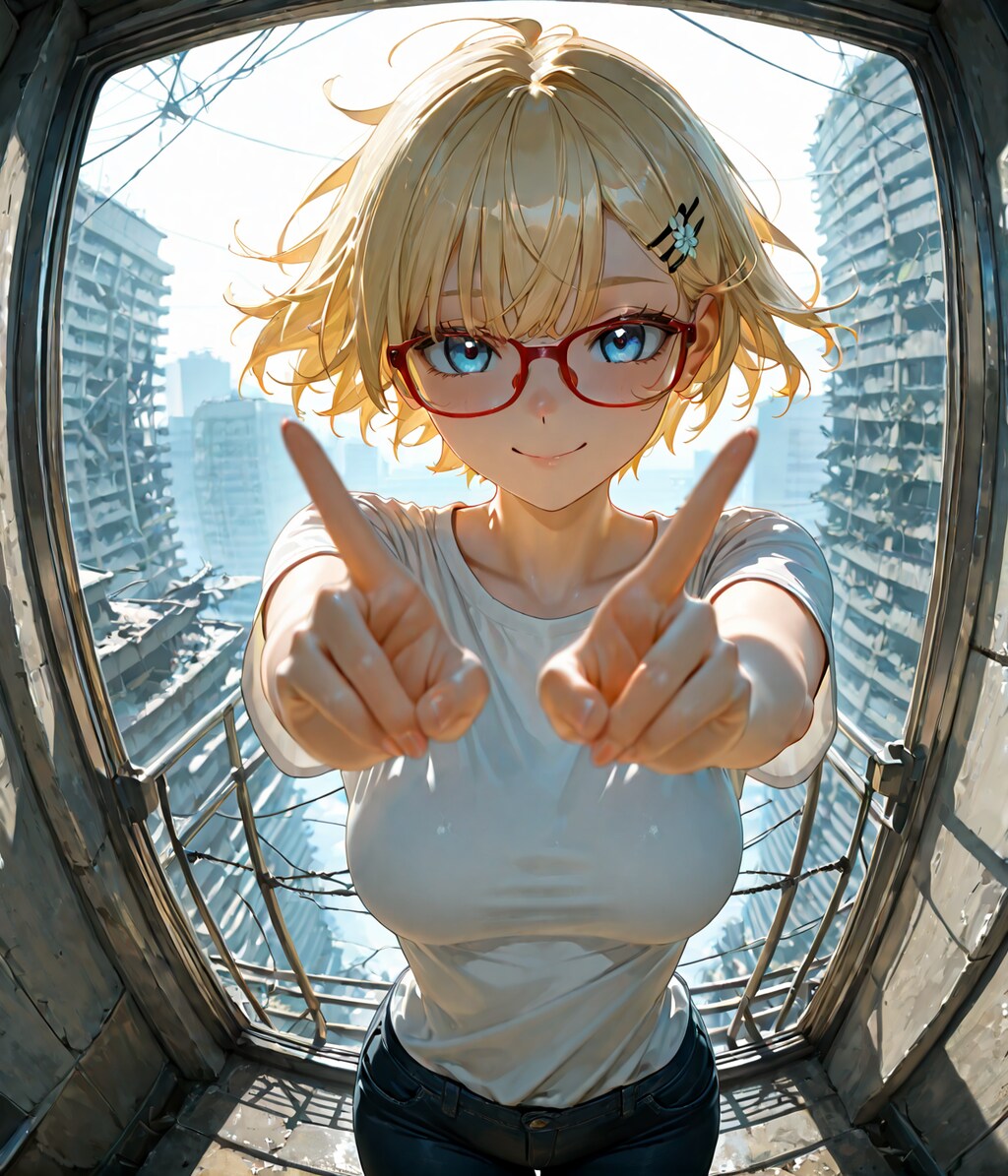 「終末世界・・・でも頑張る！」