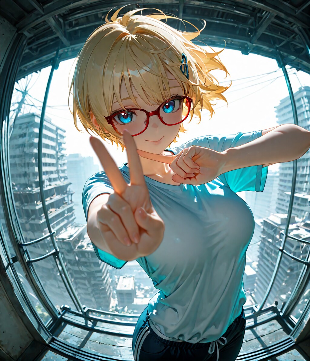 「終末世界・・・でも頑張る！」