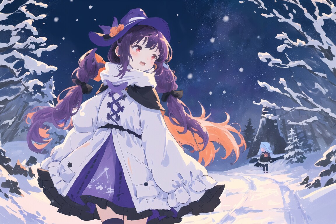 雪を呼ぶ魔法