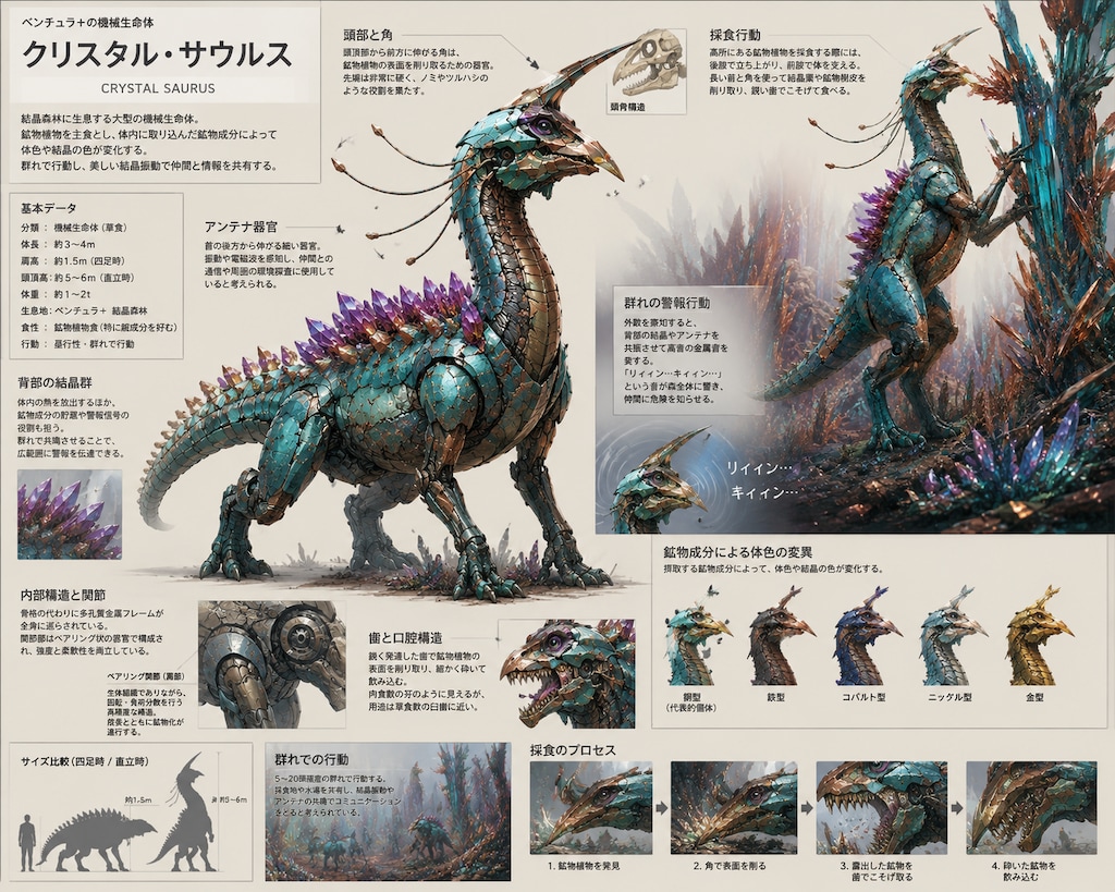 [惑星ベンチュラ＋] クリスタル・サウルス